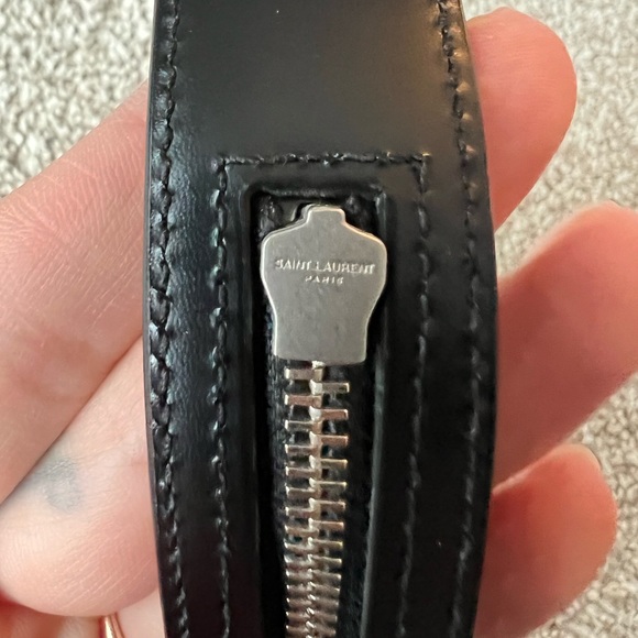 Saint Laurent leather zipper Belt - Picture 4 of 8